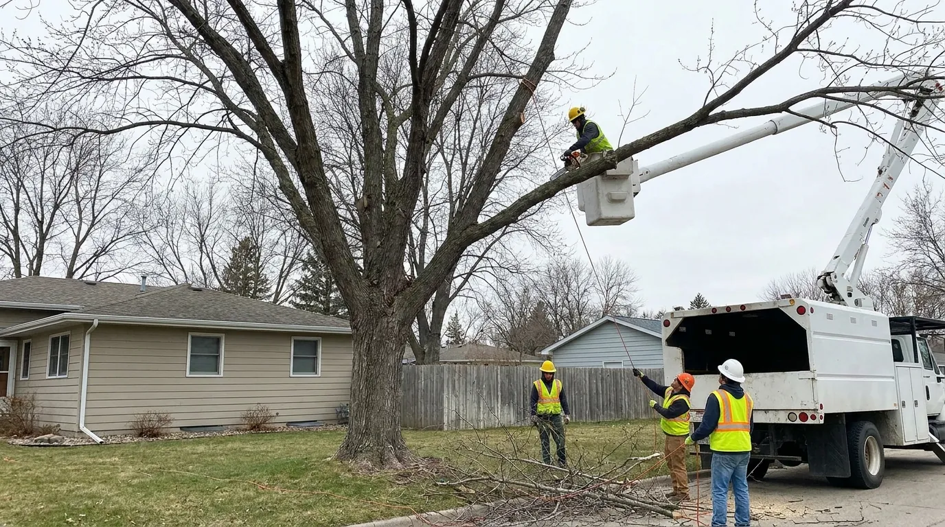 Tree removal in Casselton, ND